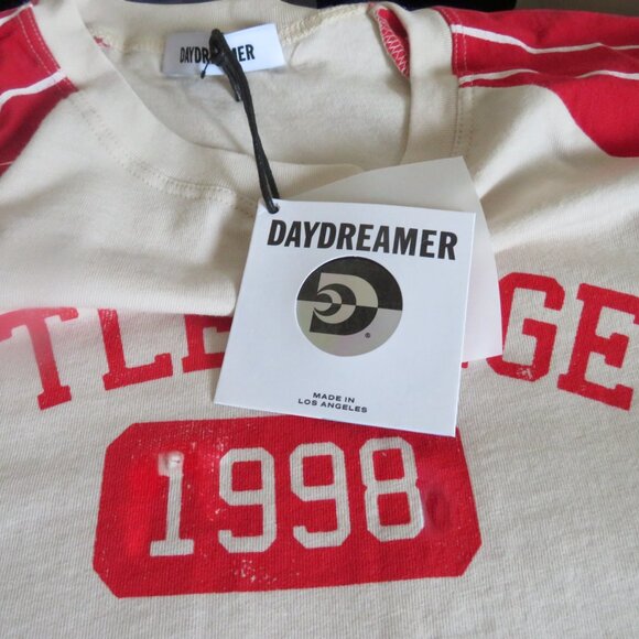 Daydreamer LA - Little Angels Baseball Raglan Ringer - Size Large - NWT - Picture 8 of 11